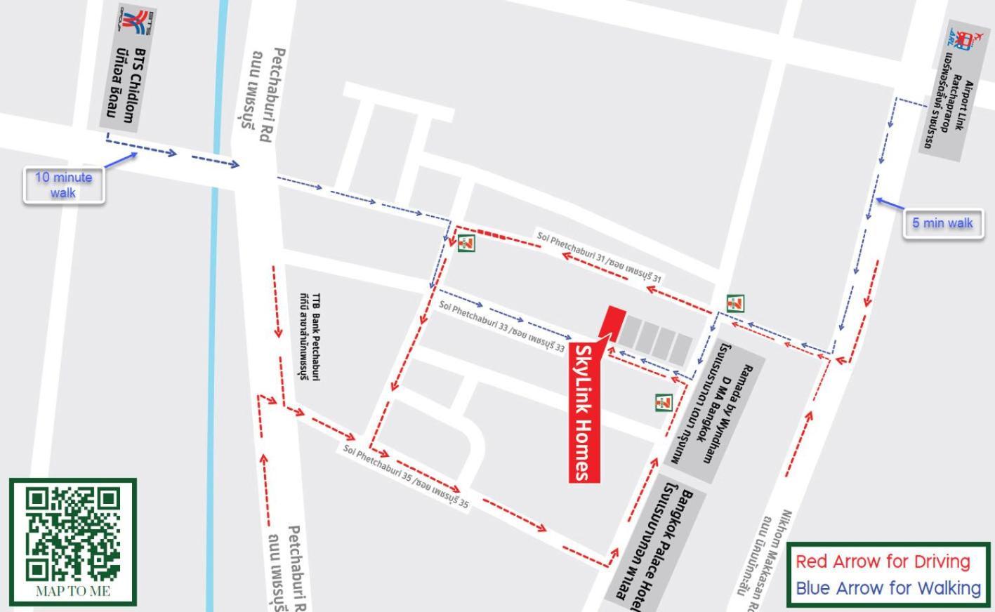 Skylink Homes Bangkok Kültér fotó